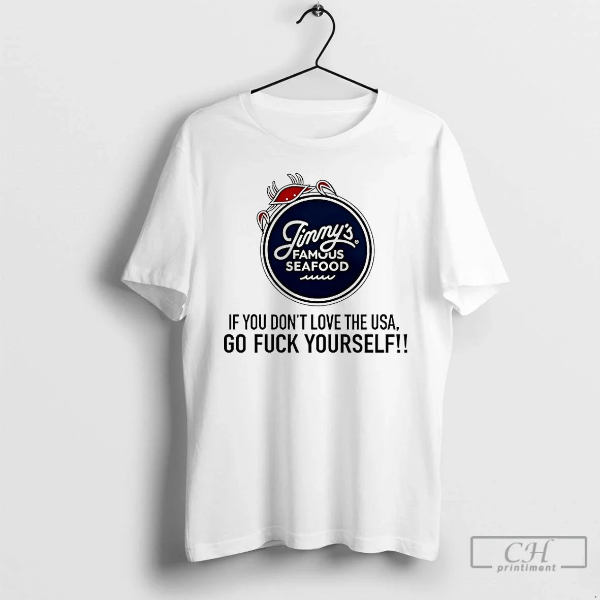 Classic Jimmys Famous Seafood If You Dont Love The - Adult & Kids T-Shirts, Sweatshirts & Hoodies apparel design preview 1