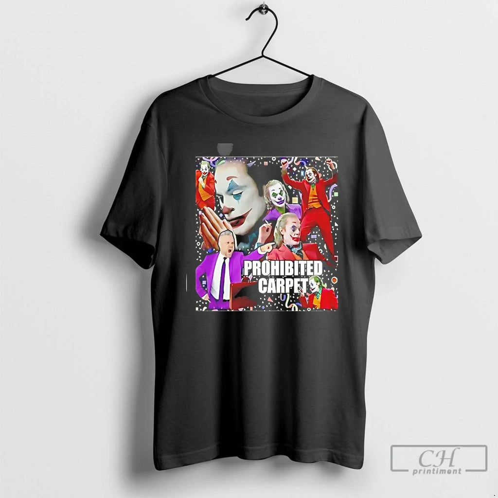 Classic Joker Prohibited Carpet - Adult & Kids T-Shirts, Sweatshirts & Hoodies apparel design preview 1