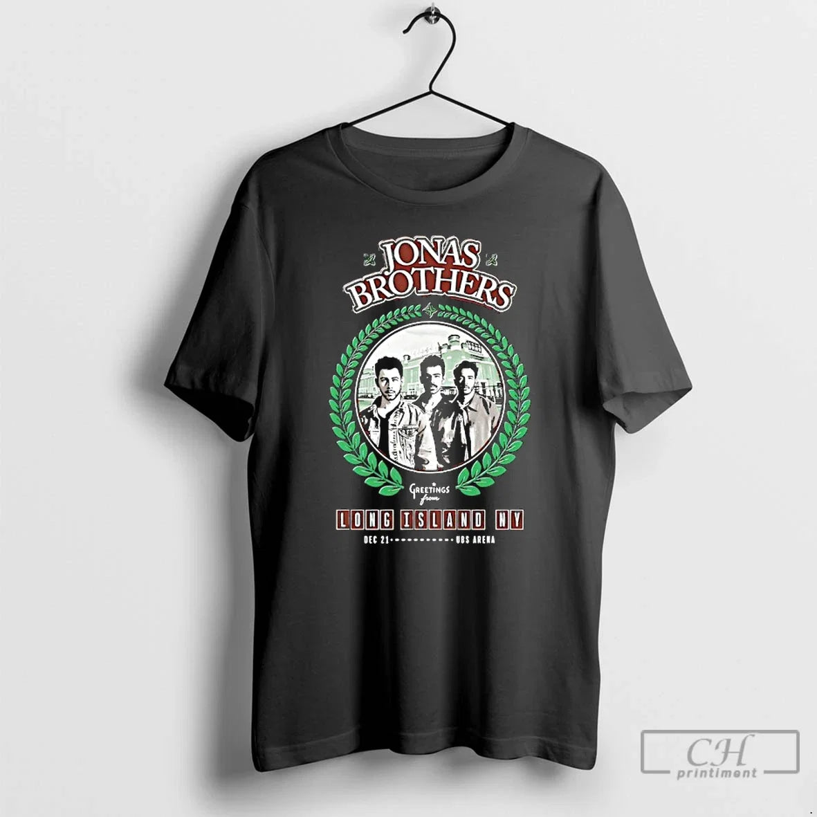 Classic Jonas Brothers Greetings Long Island Ny Tour - Adult & Kids T-Shirts, Sweatshirts & Hoodies apparel design preview 1