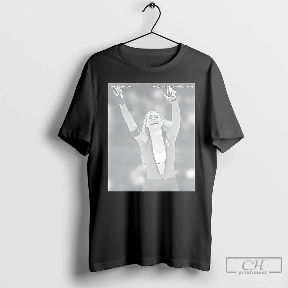 Classic Jutta Leerdam Gold Speed 1000m Champion - Adult & Kids T-Shirts, Sweatshirts & Hoodies apparel design preview 1