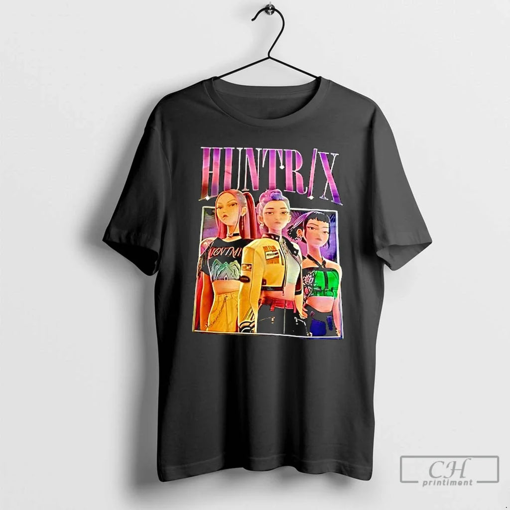 Classic K Pop Demon Hunters Huntrix Characters - Adult & Kids T-Shirts, Sweatshirts & Hoodies apparel design preview 1