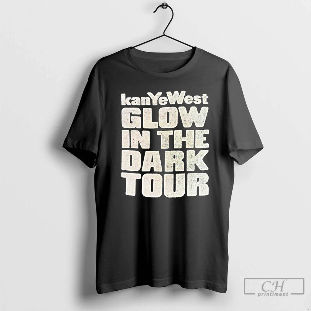 Classic Kanye West Glow Dark Tour - Adult & Kids T-Shirts, Sweatshirts & Hoodies apparel design preview 1