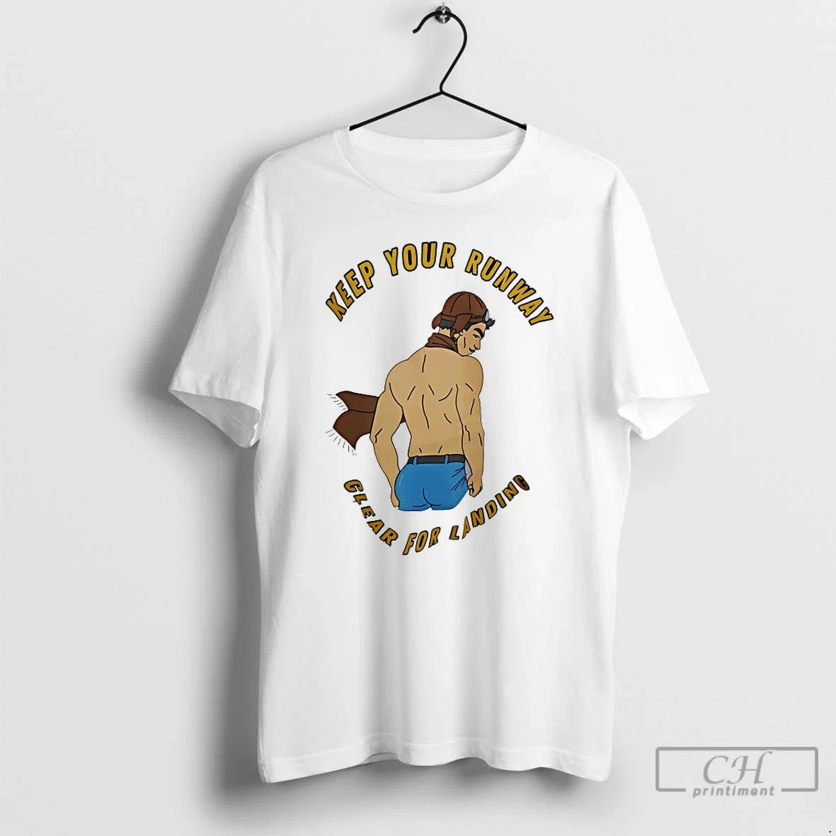 Classic Keep Your Runway Clear For Landing - Adult & Kids T-Shirts, Sweatshirts & Hoodies apparel design preview 1