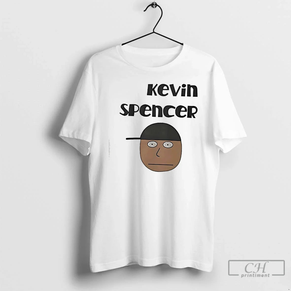 Classic Kevin Spencer Character Big Head Cartoon - Adult & Kids T-Shirts, Sweatshirts & Hoodies apparel design preview 1