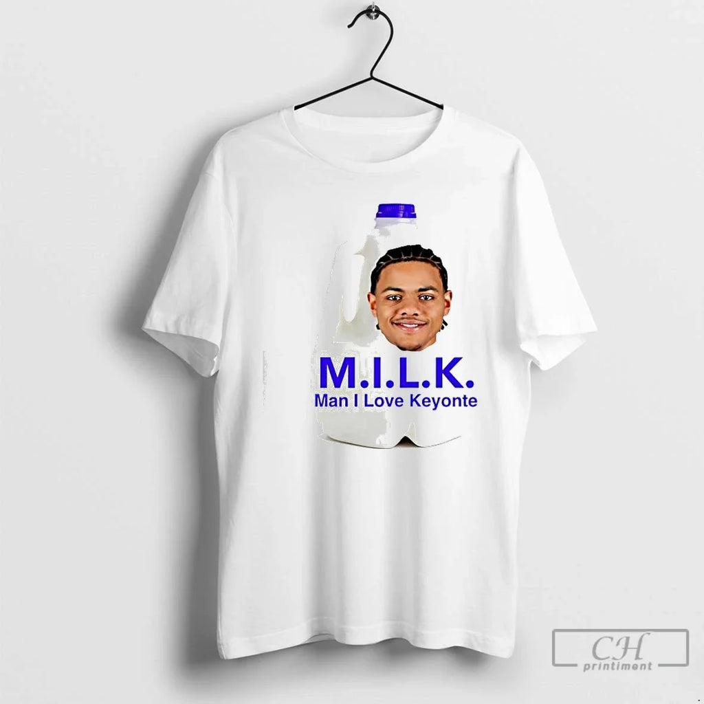 Classic Keyonte George Utah Jazz Player M I L K Man - Adult & Kids T-Shirts, Sweatshirts & Hoodies apparel design preview 1