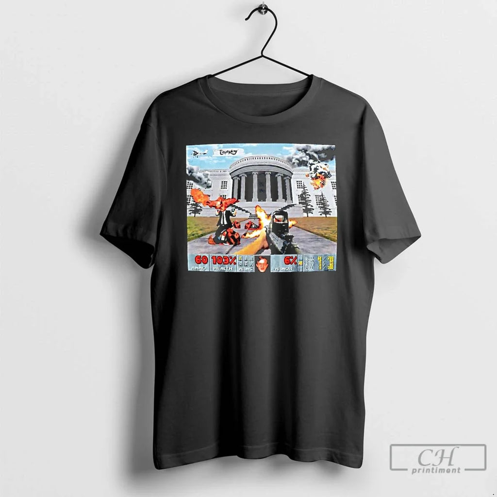 Classic Kill Em All White House - Adult & Kids T-Shirts, Sweatshirts & Hoodies apparel design preview 1