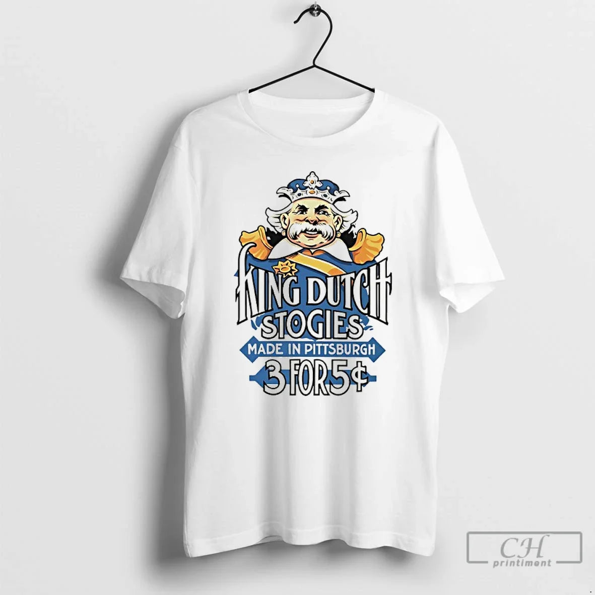 Classic King Dutch Stogies Made Pittsburgh 3 5 - Adult & Kids T-Shirts, Sweatshirts & Hoodies apparel design preview 1