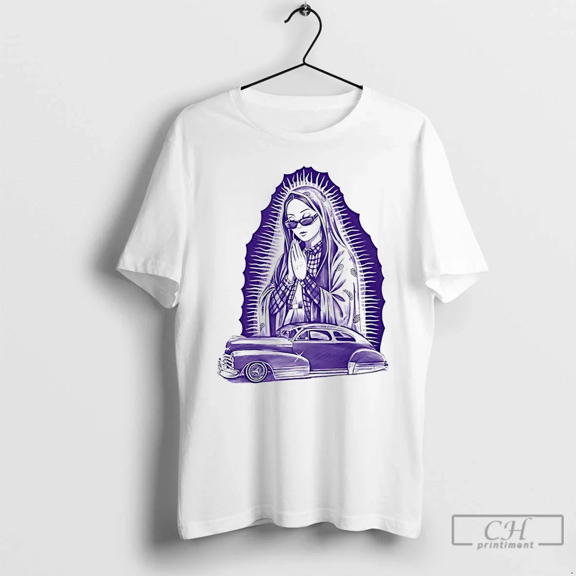 Classic Lady Lowrider - Adult & Kids T-Shirts, Sweatshirts & Hoodies apparel design preview 1