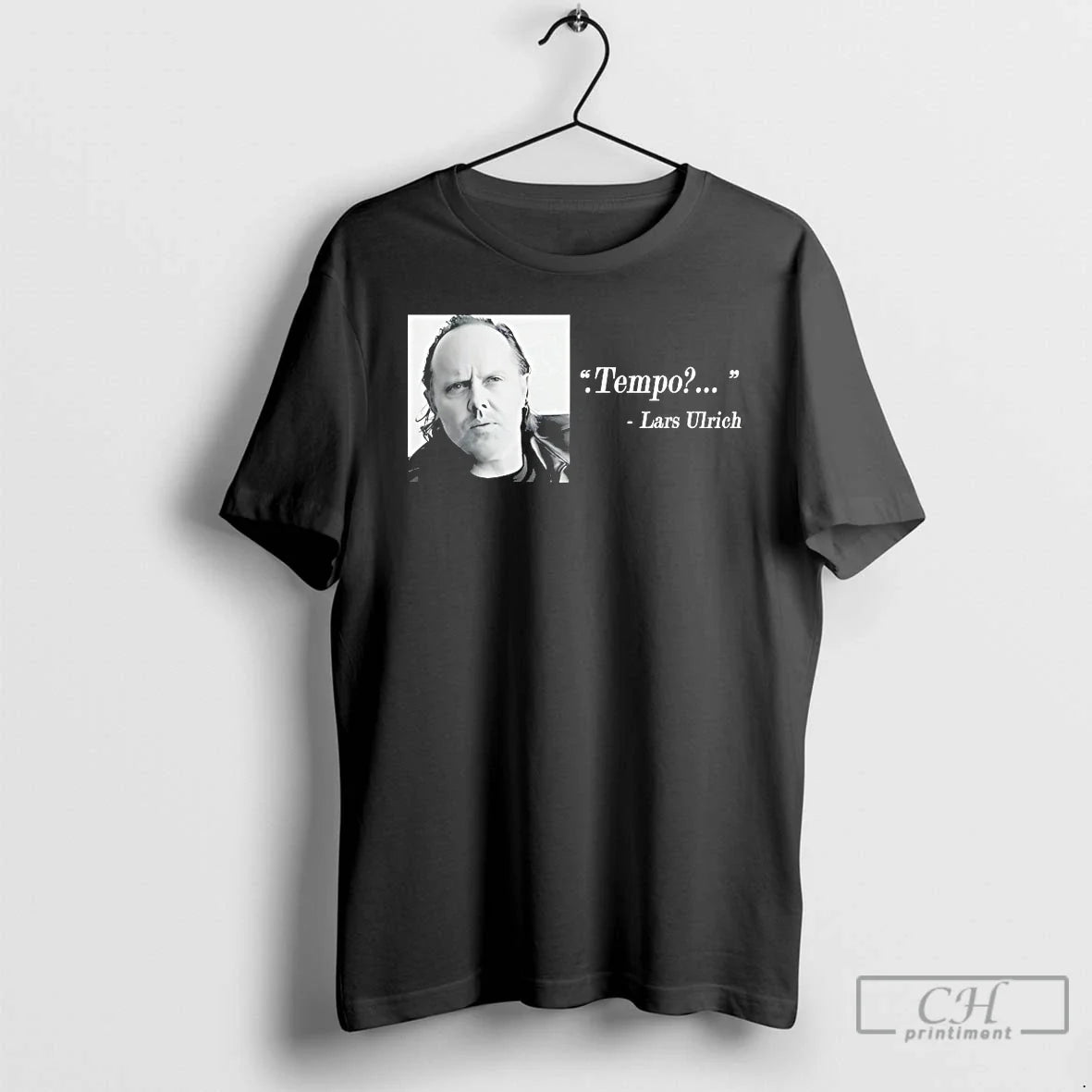 Classic Lars Ulrich Tempo Photo - Adult & Kids T-Shirts, Sweatshirts & Hoodies apparel design preview 1