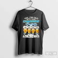 Classic Los Angeles Chargers Yes Im Old But I Saw - Adult & Kids T-Shirts, Sweatshirts & Hoodies apparel design preview 1