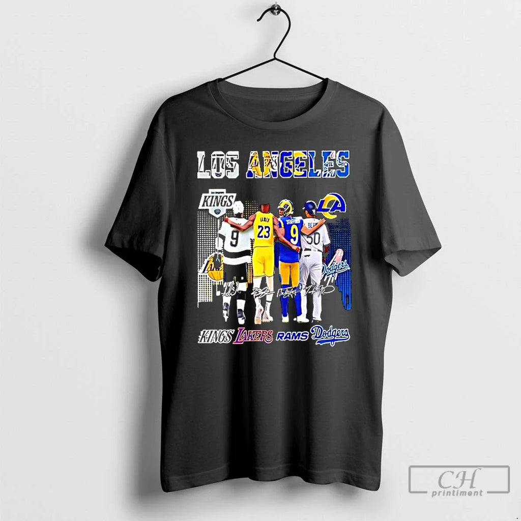 Classic Los Angeles Professional Sports Teams Players - Adult & Kids T-Shirts, Sweatshirts & Hoodies apparel design preview 1