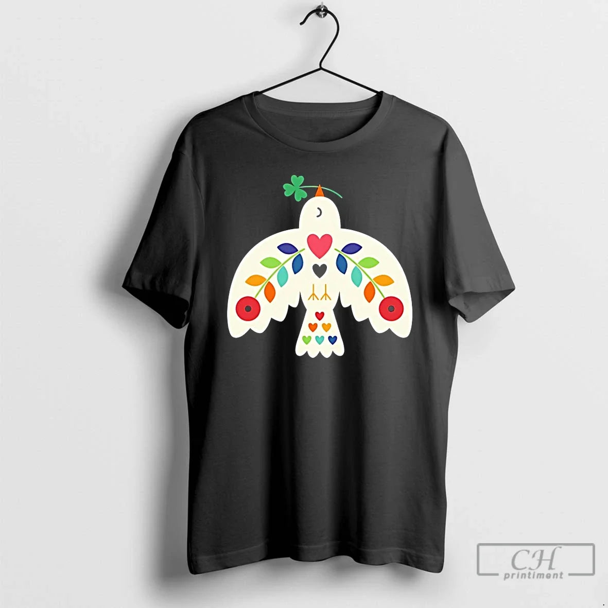 Classic Luck Peace Love - Adult & Kids T-Shirts, Sweatshirts & Hoodies apparel design preview 1