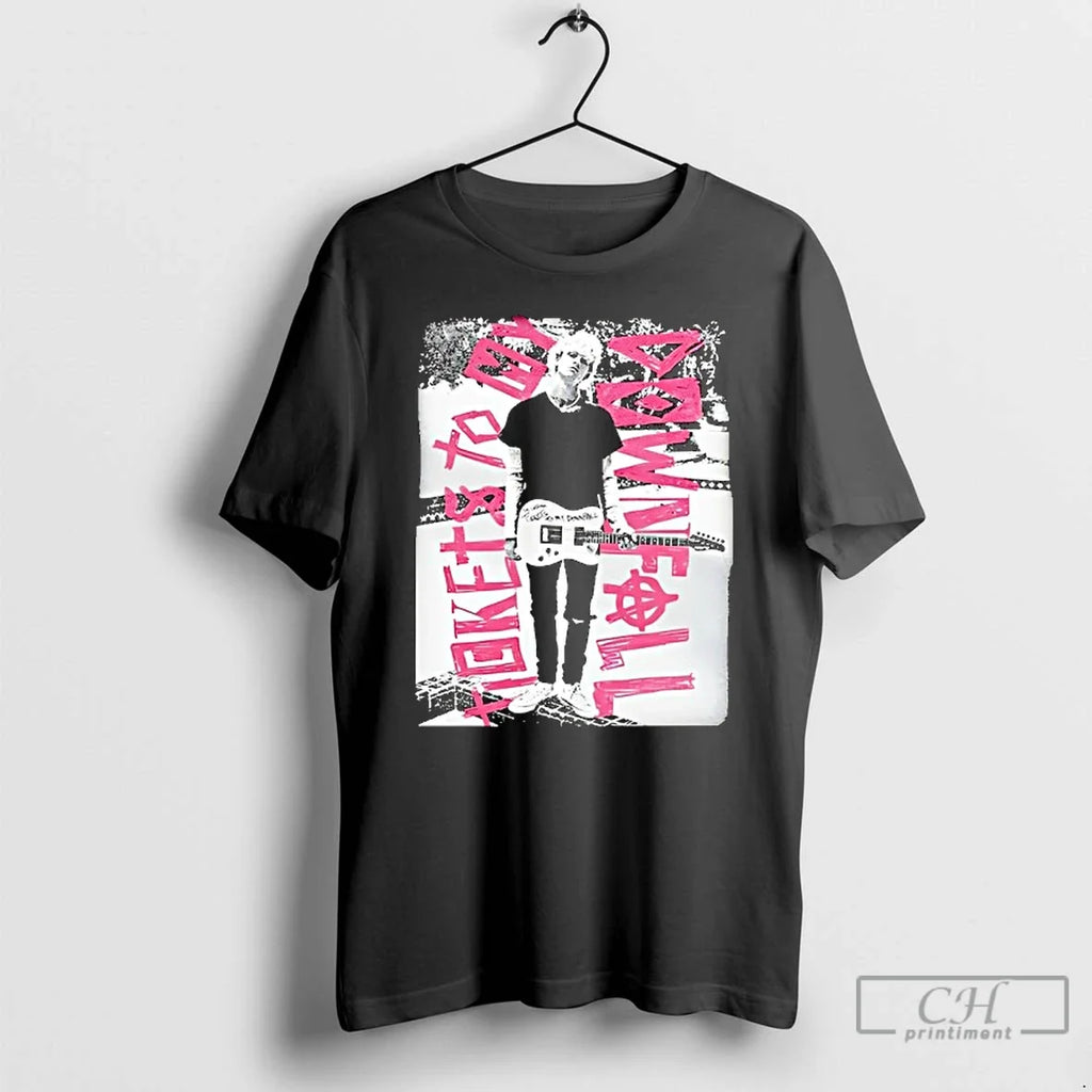 Classic Machine Gun Kelly Tickets My Downfall - Adult & Kids T-Shirts, Sweatshirts & Hoodies apparel design preview 1