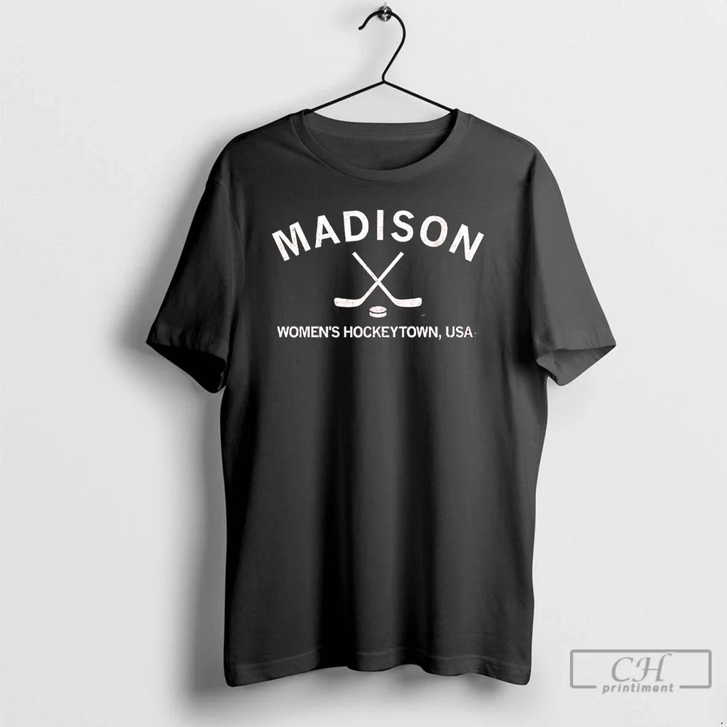 Classic Madison Womens Hockeytown Usa 2026 - Adult & Kids T-Shirts, Sweatshirts & Hoodies apparel design preview 1