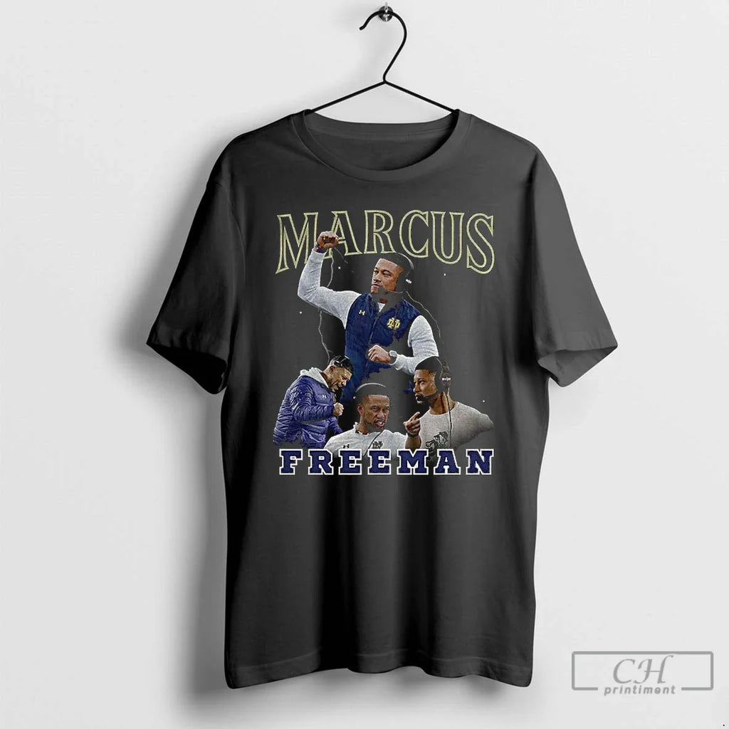 Classic Marcus Freeman Notre Dame Fighting Irish - Adult & Kids T-Shirts, Sweatshirts & Hoodies apparel design preview 1