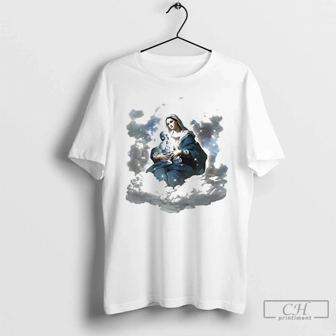 Classic Mary Ai Baby Jesus - Adult & Kids T-Shirts, Sweatshirts & Hoodies apparel design preview 1
