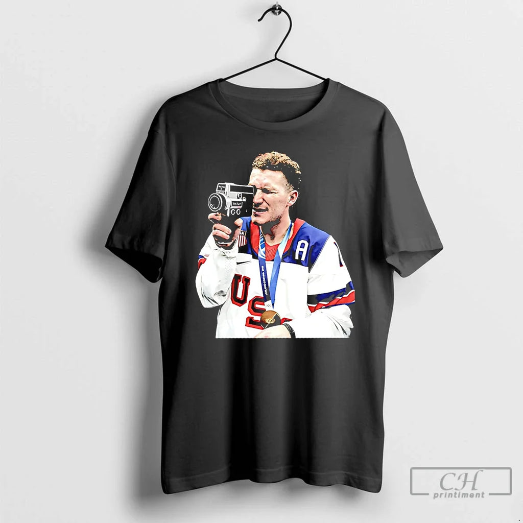Classic Matthew Tkachuk Olympic Champions 2026 - Adult & Kids T-Shirts, Sweatshirts & Hoodies apparel design preview 1