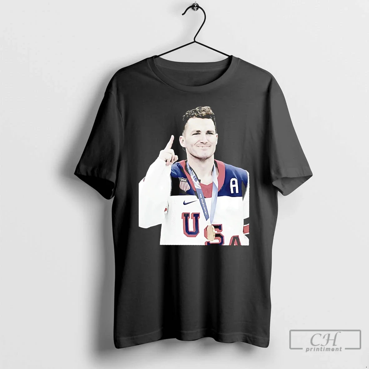 Classic Matthew Tkachuk Team Usa Olympic Champions - Adult & Kids T-Shirts, Sweatshirts & Hoodies apparel design preview 1