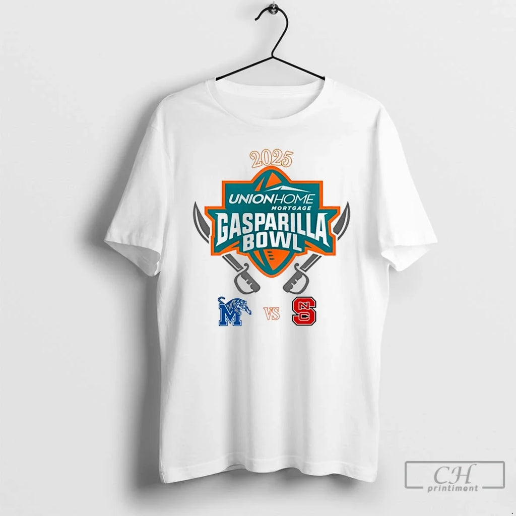 Classic Memphis Tigers Vs Nc State Wolfpack 2025 - Adult & Kids T-Shirts, Sweatshirts & Hoodies apparel design preview 1