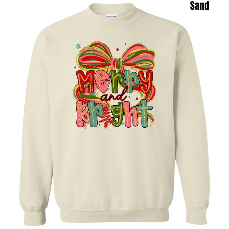 Classic Merry Bright 'NLB' - Adult & Kids T-Shirts, Sweatshirts & Hoodies apparel design preview 1