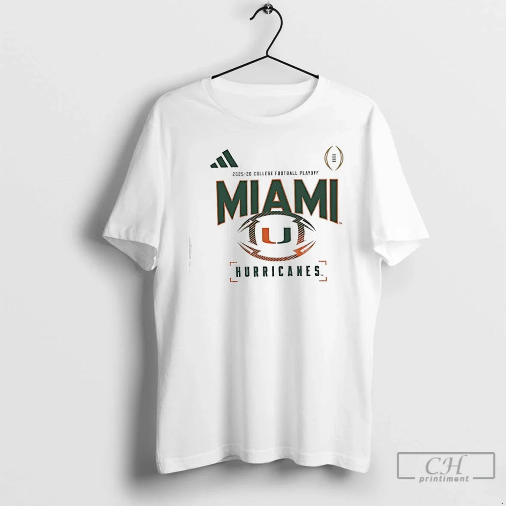 Classic Miami Hurricanes2025 26 College Football - Adult & Kids T-Shirts, Sweatshirts & Hoodies apparel design preview 1