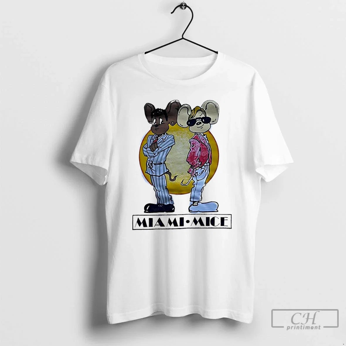 Classic Miami Mice 80s Vintage - Adult & Kids T-Shirts, Sweatshirts & Hoodies apparel design preview 1