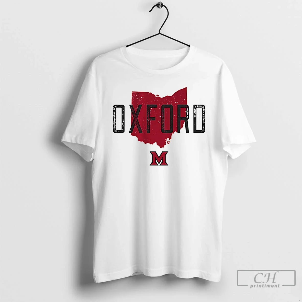 Classic Miami Redhawks Oxford Hometown State 2026 - Adult & Kids T-Shirts, Sweatshirts & Hoodies apparel design preview 1