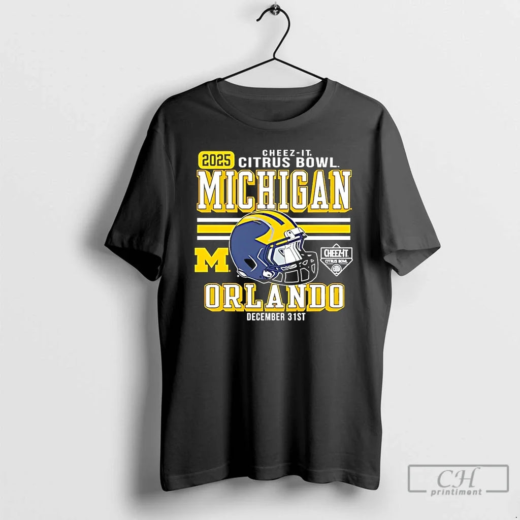 Classic Michigan Wolverines Football Cheez Citrus - Adult & Kids T-Shirts, Sweatshirts & Hoodies apparel design preview 1