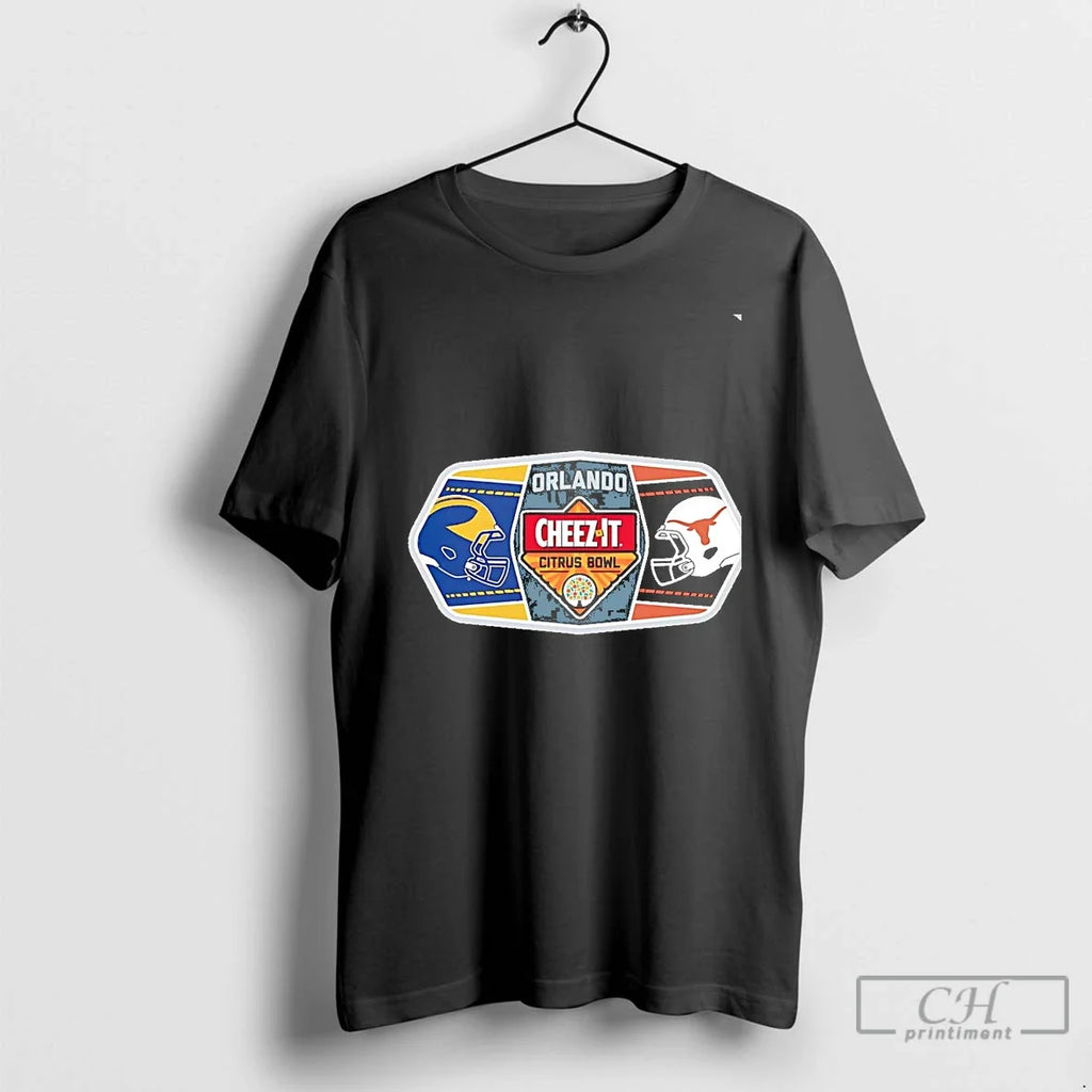 Classic Michigan Wolverines Vs Texas Longhorns 2025 - Adult & Kids T-Shirts, Sweatshirts & Hoodies apparel design preview 1