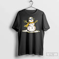 Classic Milwaukee Brewers Baseball Snowman - Adult & Kids T-Shirts, Sweatshirts & Hoodies apparel design preview 1