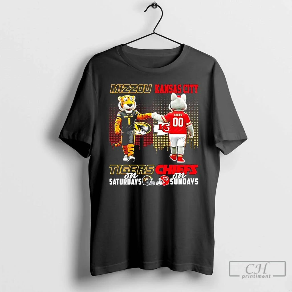 Classic Missouri Tigers Saturdays Vs Kansas City - Adult & Kids T-Shirts, Sweatshirts & Hoodies apparel design preview 1