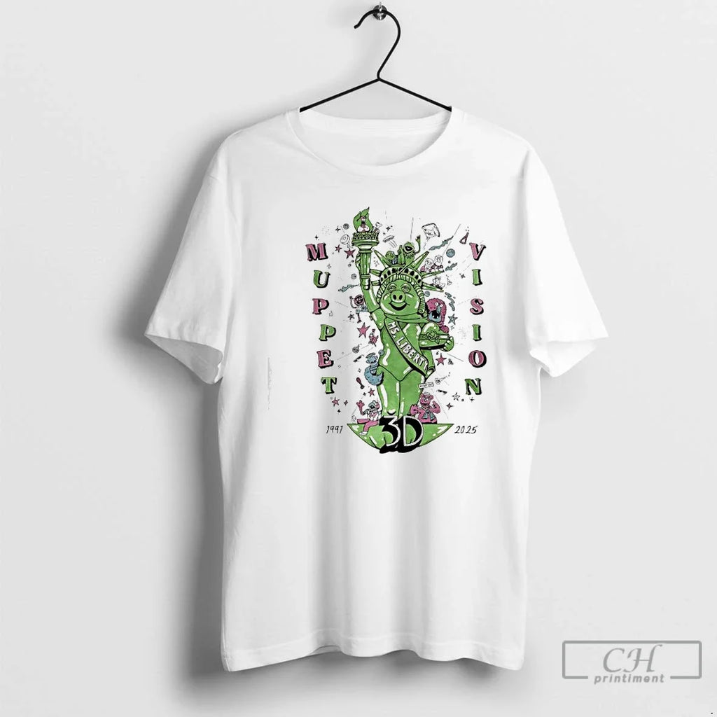 Classic Muppet Vision 3d 1991 2025 - Adult & Kids T-Shirts, Sweatshirts & Hoodies apparel design preview 1