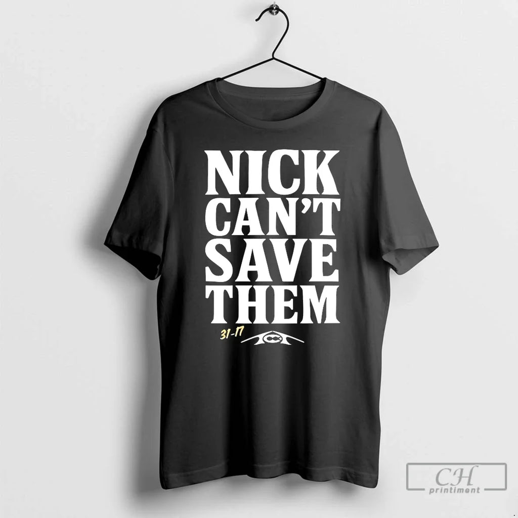 Classic Nick Cant Save Them Knoxville Fucking - Adult & Kids T-Shirts, Sweatshirts & Hoodies apparel design preview 1