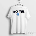 Classic North Carolina Tar Heels Lock It In 2026 - Adult & Kids T-Shirts, Sweatshirts & Hoodies apparel design preview 1