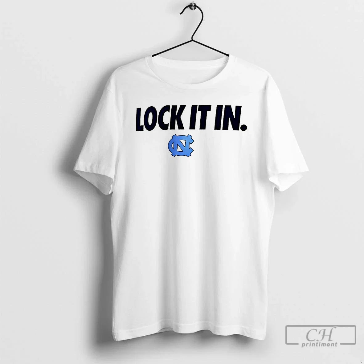 Classic North Carolina Tar Heels Lock It In 2026 - Adult & Kids T-Shirts, Sweatshirts & Hoodies apparel design preview 1