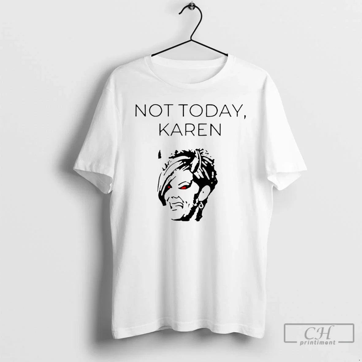 Classic Not Today Karen Devil - Adult & Kids T-Shirts, Sweatshirts & Hoodies apparel design preview 1