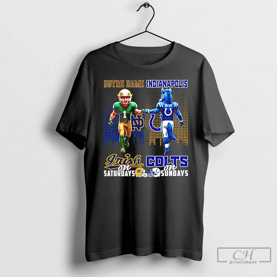 Classic Notre Dame Fighting Irish Saturdays Vs - Adult & Kids T-Shirts, Sweatshirts & Hoodies apparel design preview 1