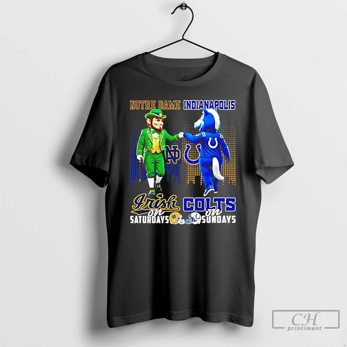 Classic Notre Dame Fighting Irish Saturdays Vs - Adult & Kids T-Shirts, Sweatshirts & Hoodies apparel design preview 1