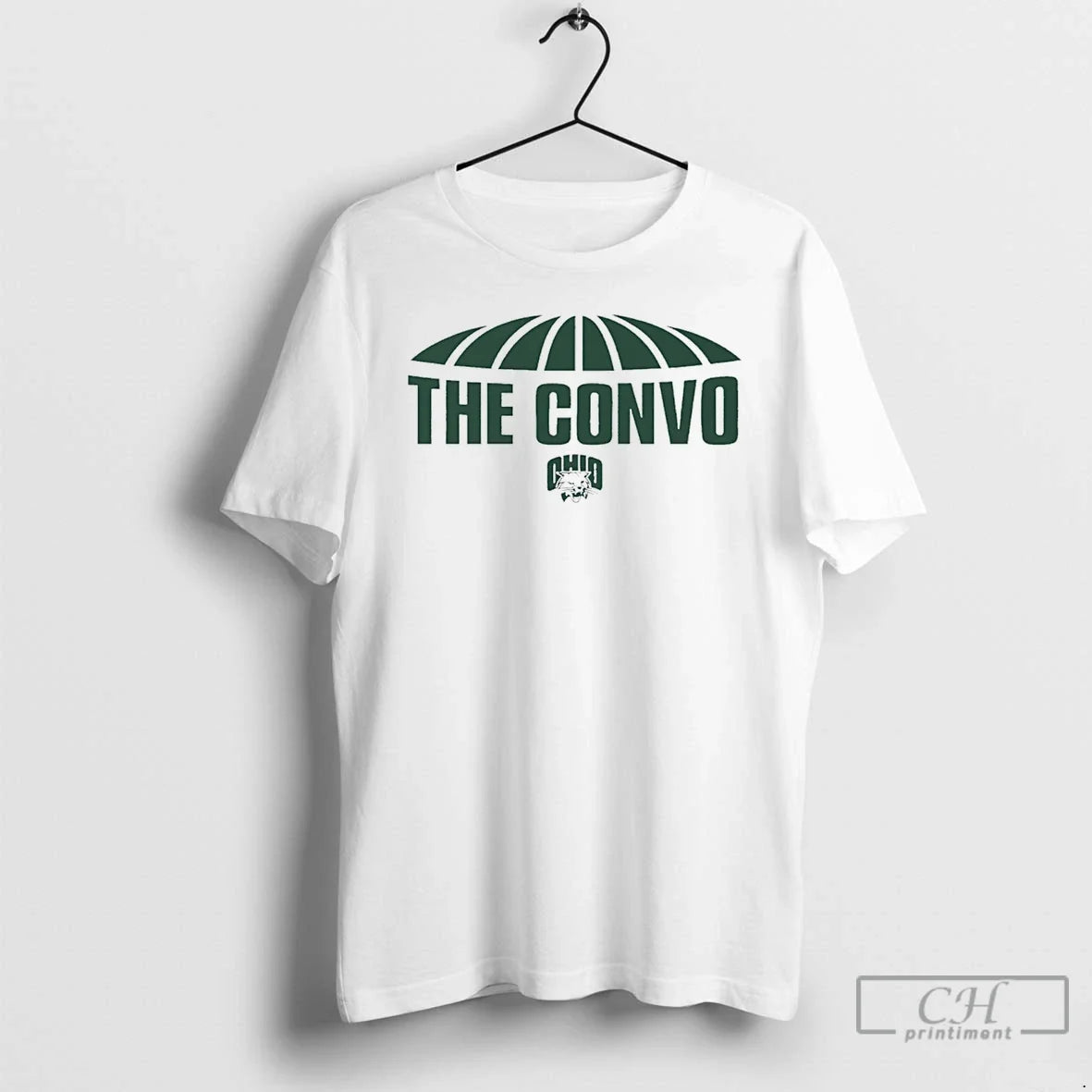 Classic Ohio Bobcats The Convo Logo - Adult & Kids T-Shirts, Sweatshirts & Hoodies apparel design preview 1