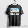 Classic Ohio Vs Michigan Rivalry Script Big M - Adult & Kids T-Shirts, Sweatshirts & Hoodies apparel design preview 1