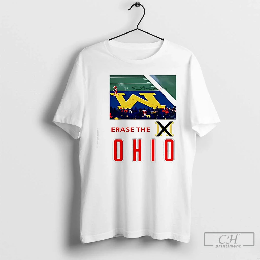 Classic Ohio Vs Michigan Erase Stadium - Adult & Kids T-Shirts, Sweatshirts & Hoodies apparel design preview 1