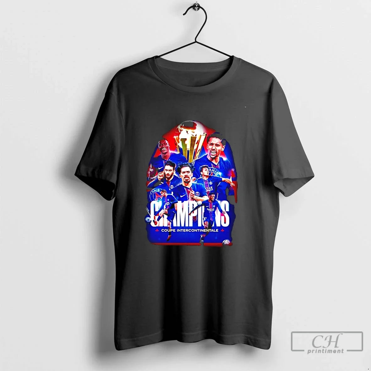 Classic Psg 2025 Intercontinental Cup Champions - Adult & Kids T-Shirts, Sweatshirts & Hoodies apparel design preview 1