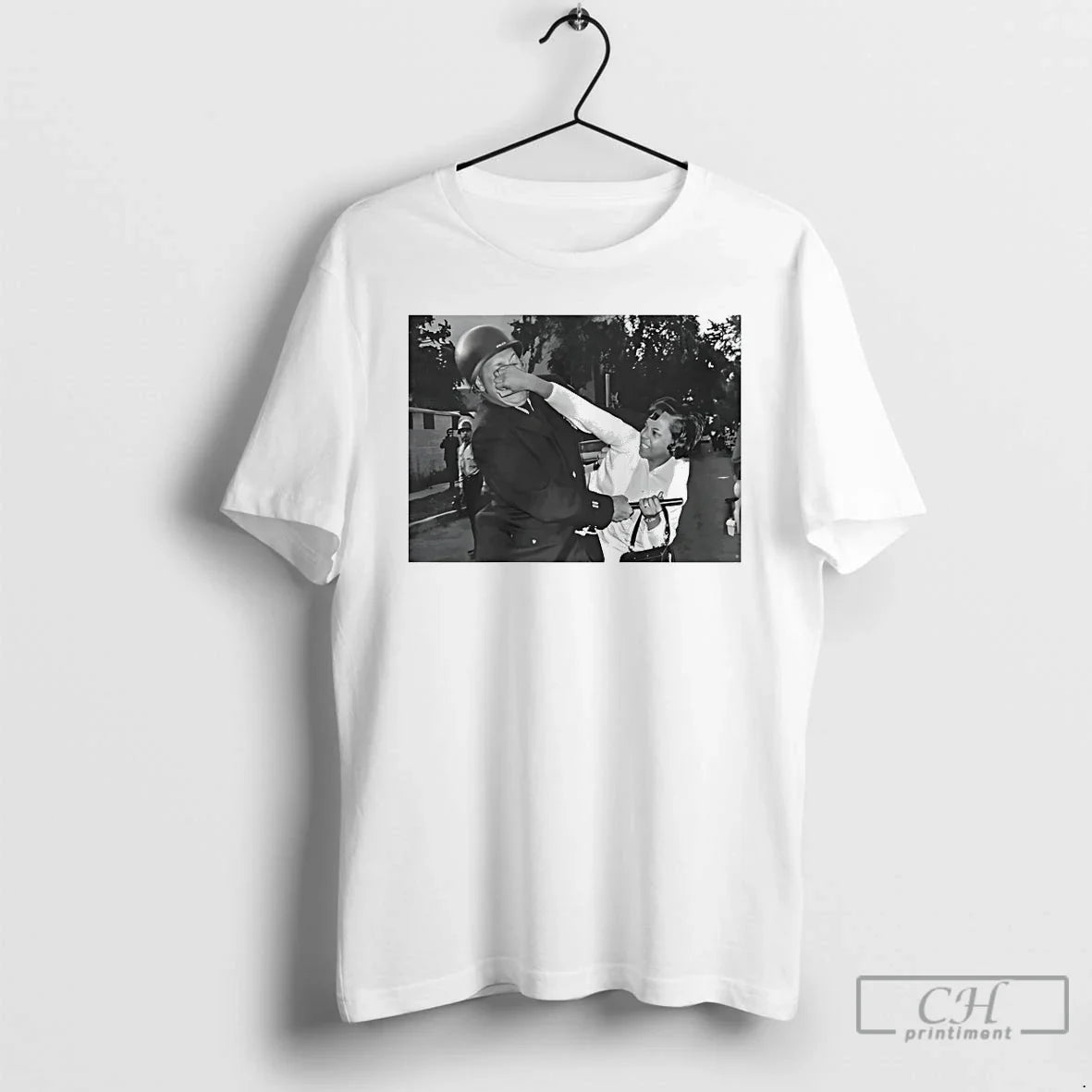 Classic Pamela Echols Punching A Policeman - Adult & Kids T-Shirts, Sweatshirts & Hoodies apparel design preview 1