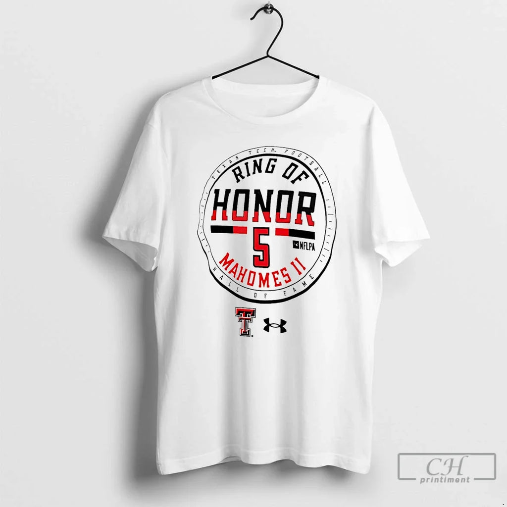 Classic Patrick Mahomes Texas Tech Red Raiders Ring - Adult & Kids T-Shirts, Sweatshirts & Hoodies apparel design preview 1