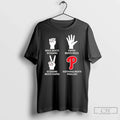 Classic Philadelphia Phillies Nothing Beats Rock - Adult & Kids T-Shirts, Sweatshirts & Hoodies apparel design preview 1