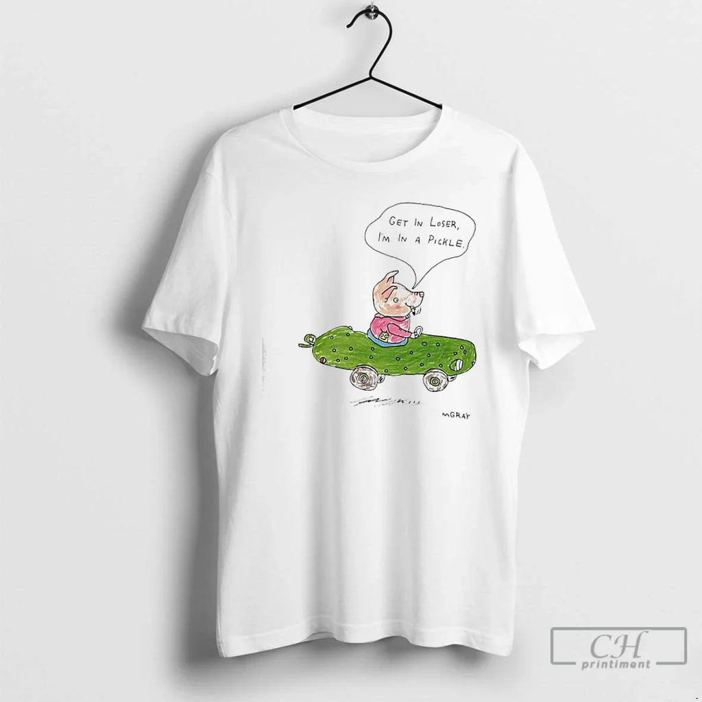 Classic Pig Pickle Car Get Loser Im - Adult & Kids T-Shirts, Sweatshirts & Hoodies apparel design preview 1