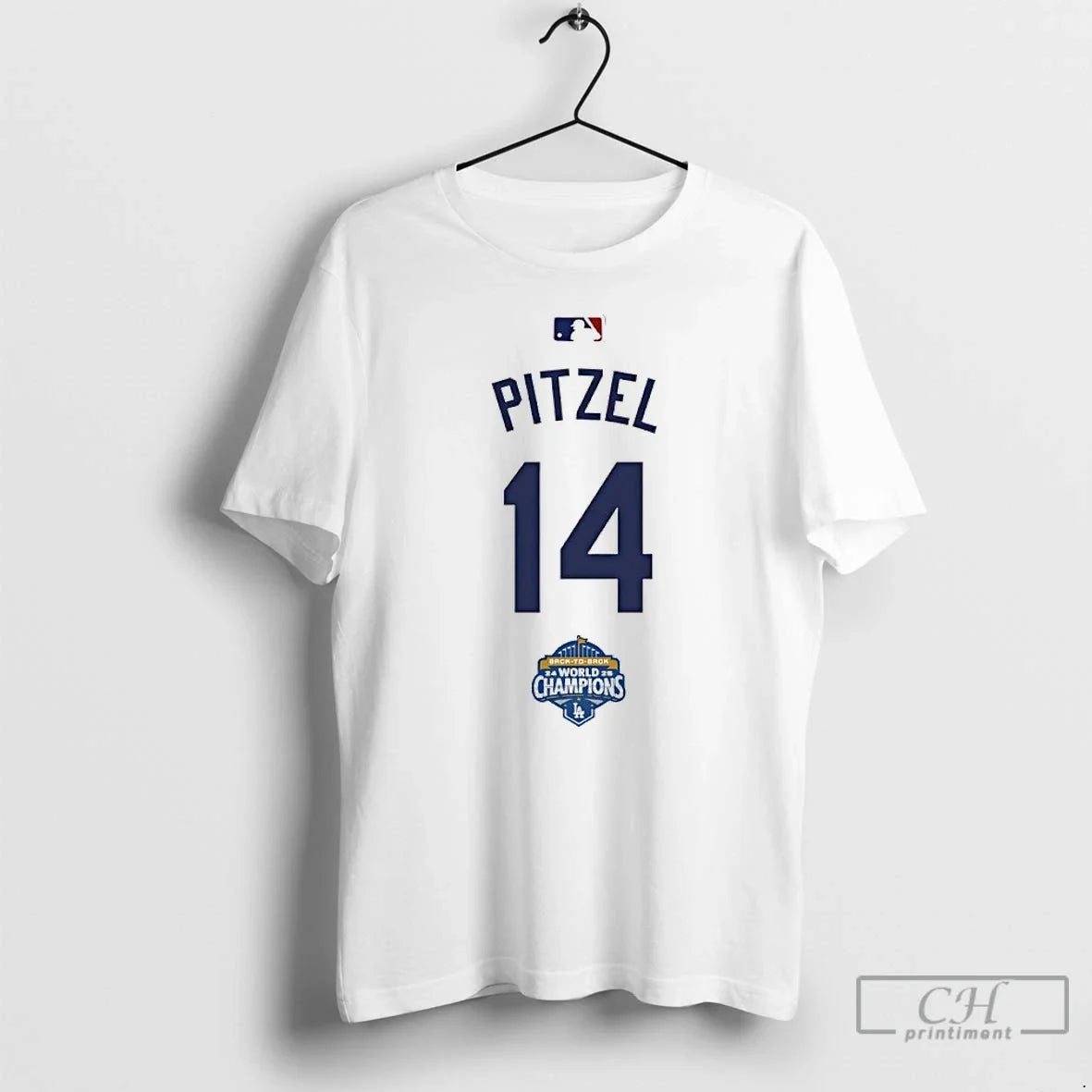 Classic Pitzel 14 Back Champs World Champions - Adult & Kids T-Shirts, Sweatshirts & Hoodies apparel design preview 1