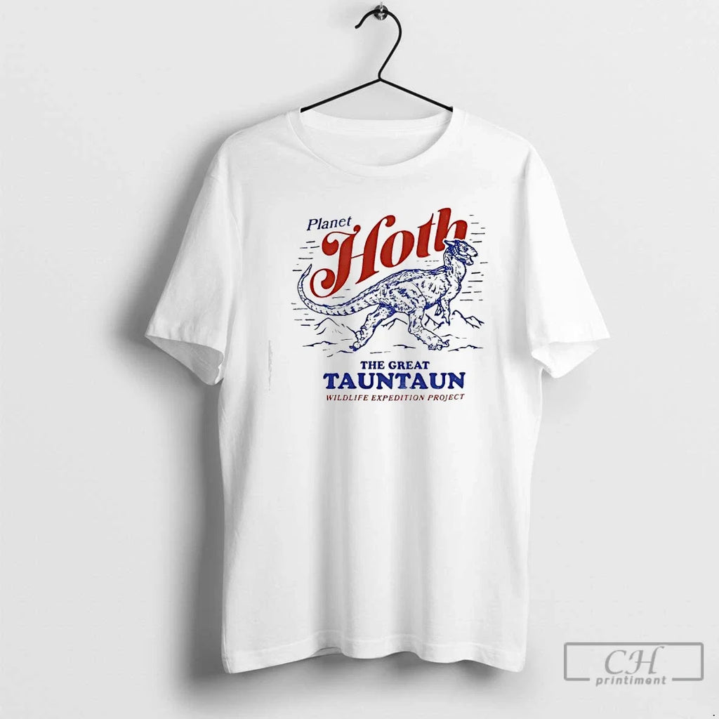 Classic Planet Hoth Great Tauntaun Wildlife - Adult & Kids T-Shirts, Sweatshirts & Hoodies apparel design preview 1