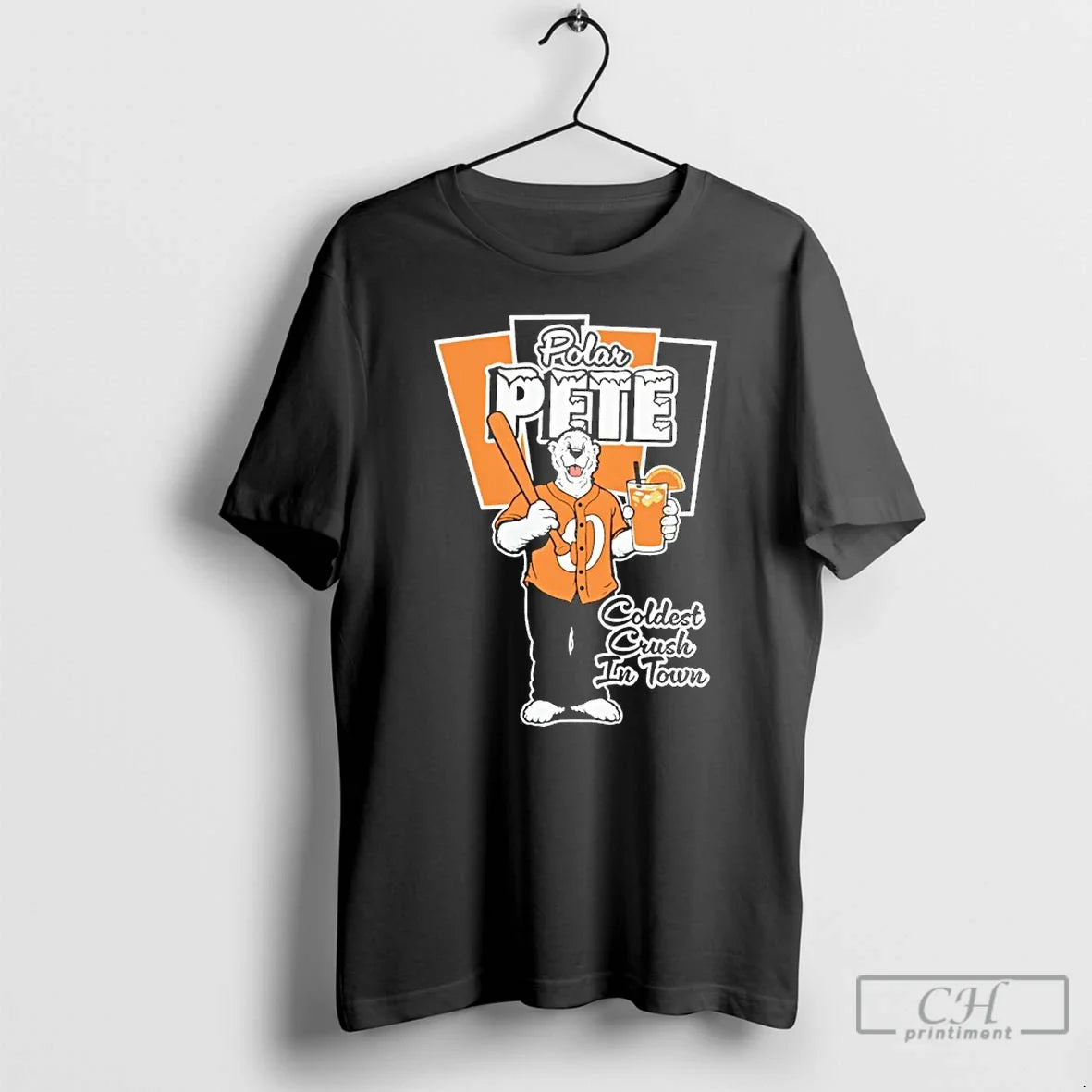 Classic Polar Pete Baltimore Orioles Coldest Crush In - Adult & Kids T-Shirts, Sweatshirts & Hoodies apparel design preview 1