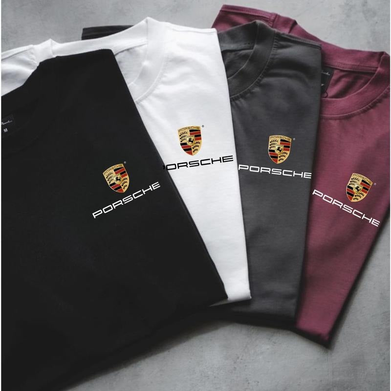 Classic Porsche Racing Car Cotton Menswear Womenswear - Adult & Kids T-Shirts, Sweatshirts & Hoodies apparel design preview 1